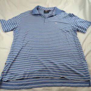 Mens Victorinox Blue Polo Shirt‎ Size XL Golf Casual Swiss Army Knife